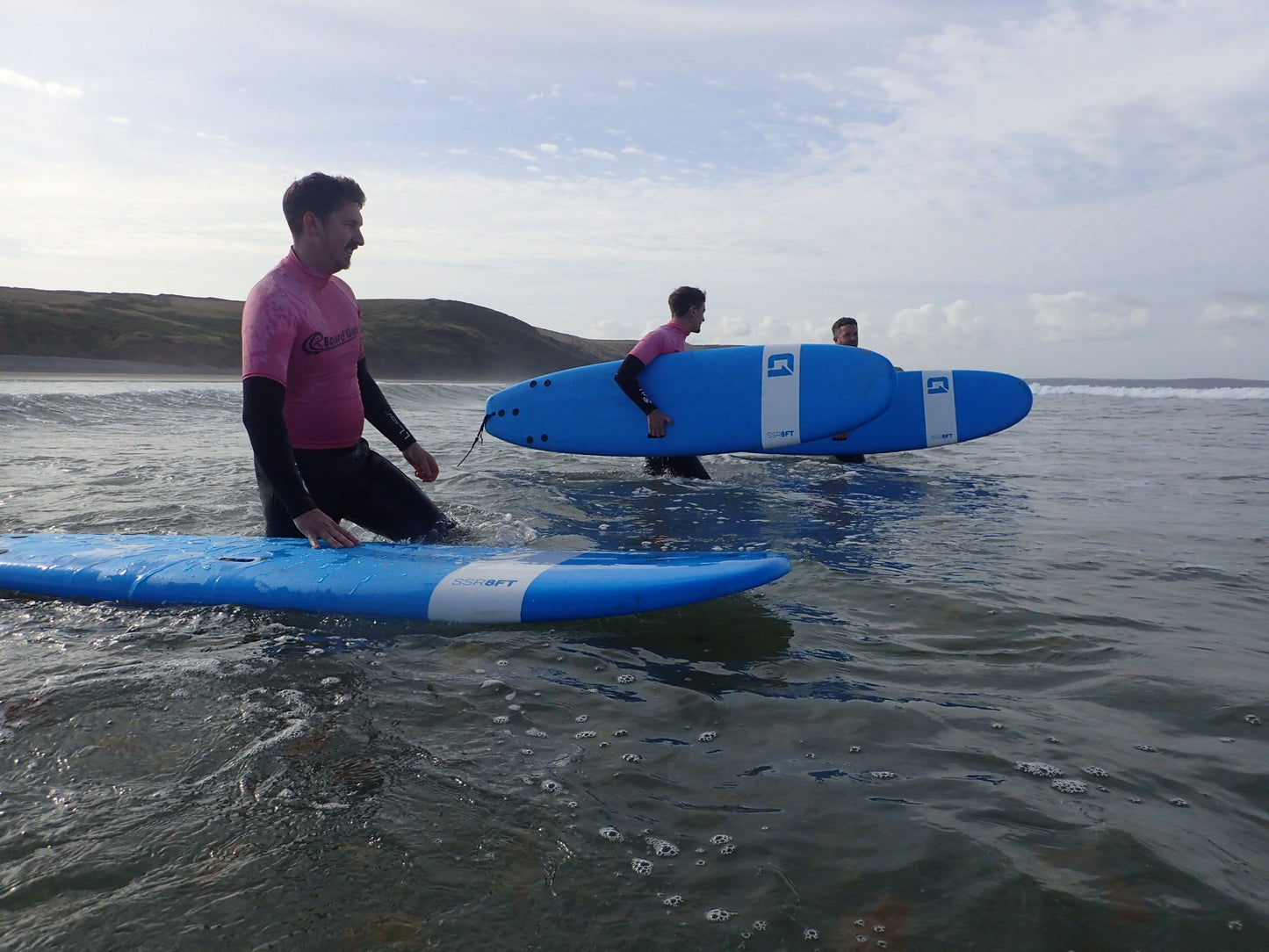 8ft x 26in Beginner Surf School / Rental Softboard Surfboard - EXTRA WIDE (SSR)