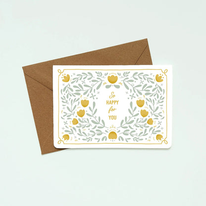 So Happy For You Card
