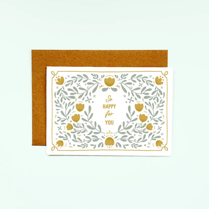 So Happy For You Card