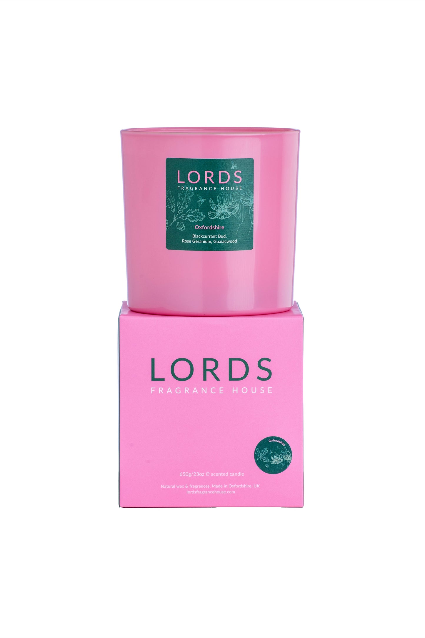 Oxfordshire 3 Wick Candle