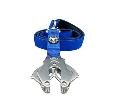 BTactical™ Nylon Frog Clip Dog Lead | Extra-Strong Anti Tangle - Royal Blue