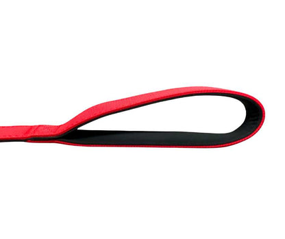 BTactical™ Extra-Strong Nylon Carabiner Clip Dog Lead | Citrus Red