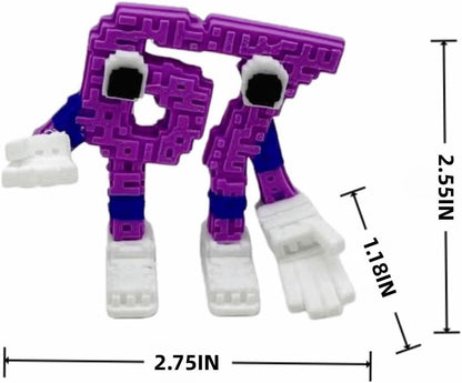 4PCS Steal a Brainrot 67 Figures | Six Seven Collectible Set