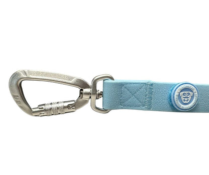BTactical™ Extra-Strong PVC Carabiner Clip Dog Lead | Pastel Blue