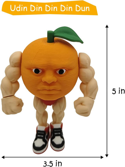 Udin Din Din Dun Brainrot Toy – Large Italian Brainrot Action Figure