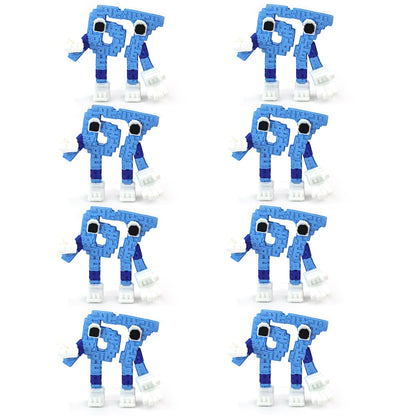 Steal a Brainrot 67 Meme Collectible Figure, Flexible Mini Character Statue (4 pieces)