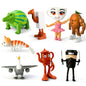 8 Pcs Italian Brainrot Action Figures, Tralalero Travala Toy Set Tralalero Travala, Tung Tung Tung Sahur, Brr Brr Patapim - Brainrot Fidget Toys, Decorations Gifts for Office Room Figurine Decoration