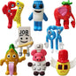 Steal a Brainrot 67 Meme Collectible Figure, Flexible Mini Character Statue (4 pieces)
