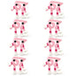 Steal a Brainrot 67 Meme Collectible Figure, Flexible Mini Character Statue (4 pieces)