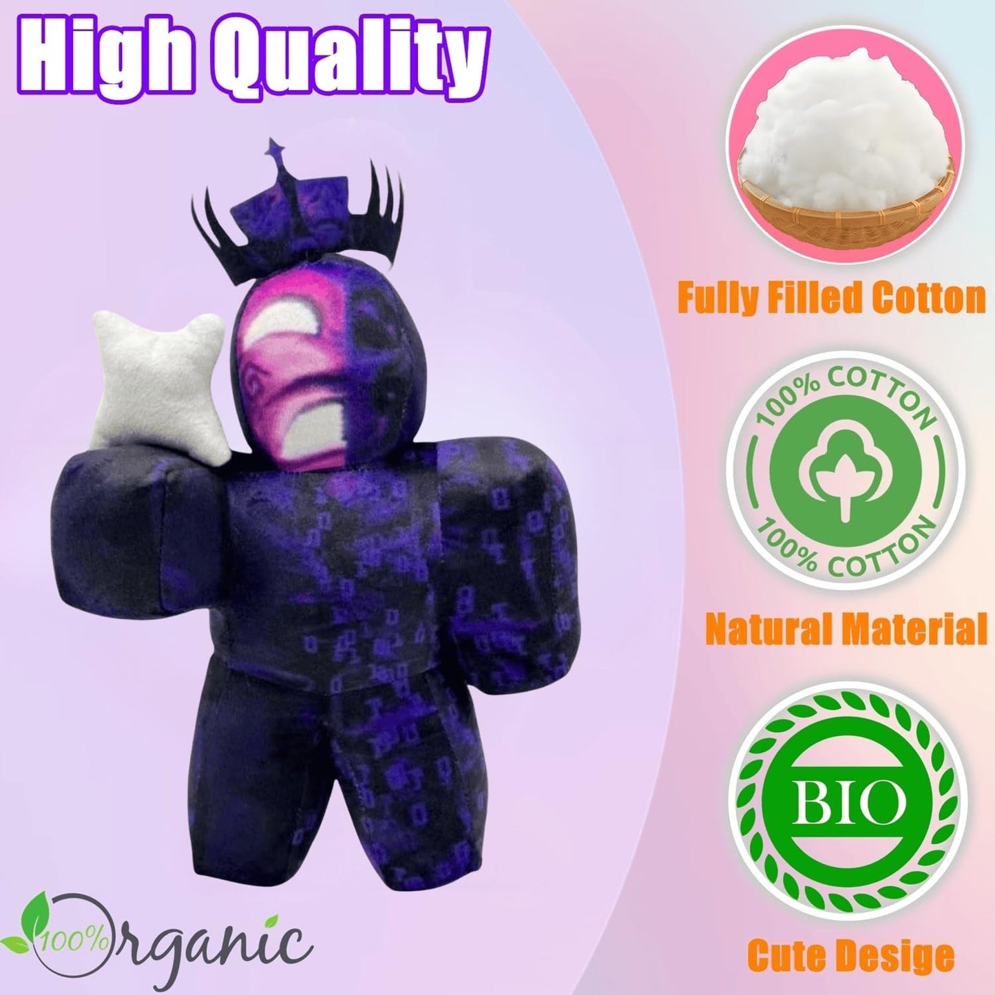 1x1x1x1 Plush Toys, Sword Killer Stuffed Animals Dolls, Collectible Plushies for Video Game Fans