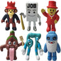 Steal a Brainrot 67 Meme Collectible Figure, Flexible Mini Character Statue (4 pieces)