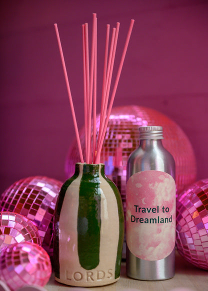 Stripe Ceramic Reed Diffuser Set