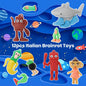 12 PCS Italian Brainrot Toys, Tralalero Tralala Action Figure, Steal a Brainrot Meme Shark Figures Toys 2.5in, Funny Animals, Unique Key Chain Decor Gifts for Fans Office Room Figurine Decorative Dolls