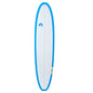 8' Pulse Squash Tail Mini Mal Surfboard by Australian Board Co - FCSII Finboxes