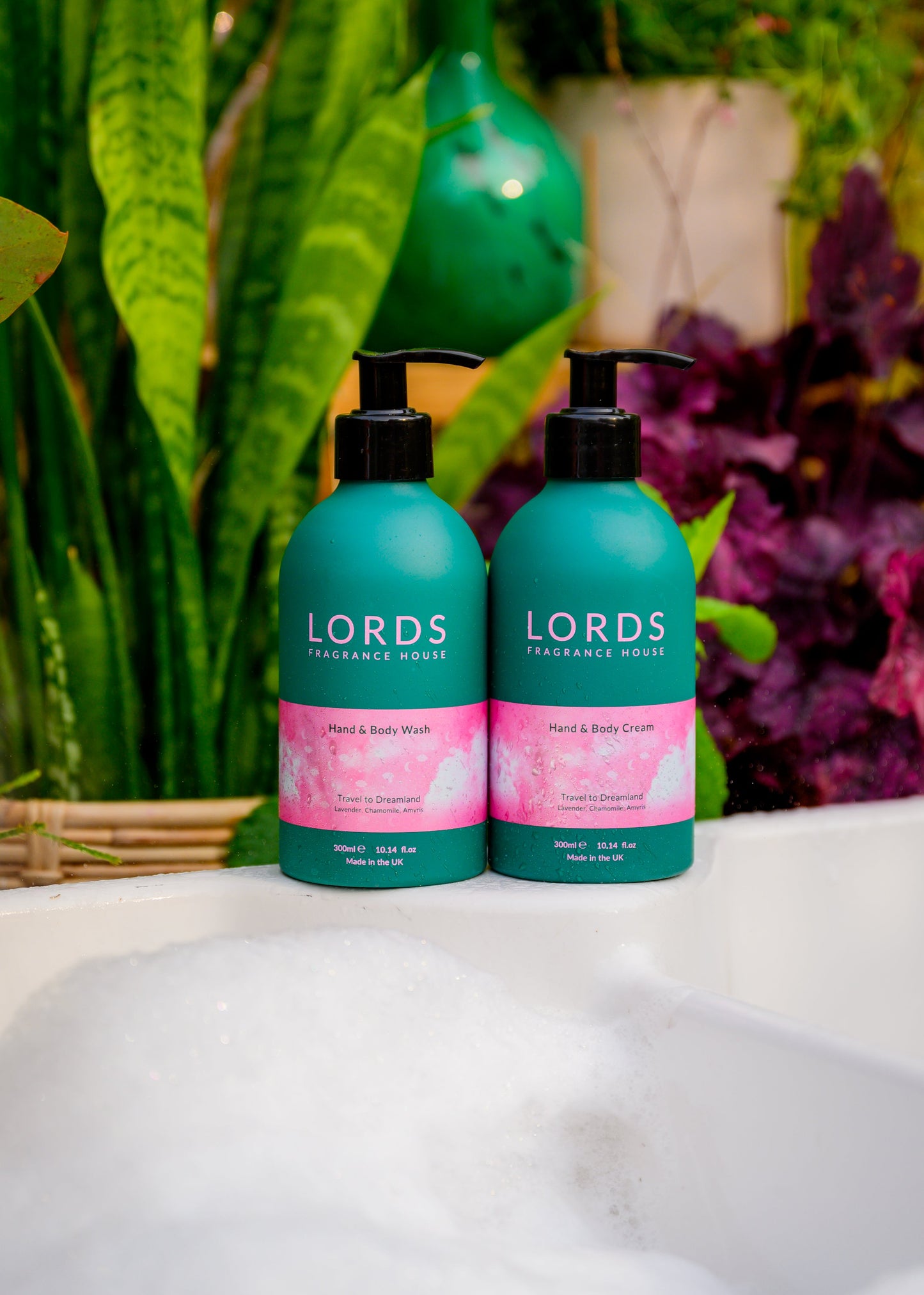 Hand & Body Cream, Green, Rinse & Repeat Aluminium Bottle