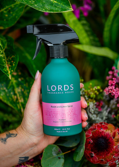 Green Aluminium Room & Linen Spray