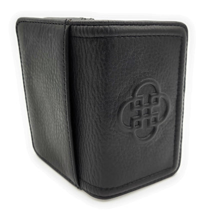 SADDLER JADE Real Leather Designer RFID Credit Card Holder | Gift Boxed