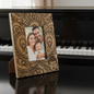 Medium Black Buddha Mango Wood Photo Frame 10x15cm