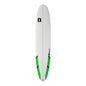 9ft Razor Round Tail Longboard Surfboard Package - Includes Bag, Leash, Fins, Wax