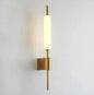 Chiraag Gold Wall Lamp - Warm White LED Light Modern Acrylic Design