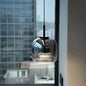 Dildale Black Gold Pendant Lamp LED Warm Light Adjustable Height