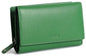 SADDLER PAULA Handmade Leather Trifold Purse – RFID Protected | 8 Card Slots, ID Window & Rear Zip Pocket | Gift Boxed