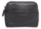 Compact Leather Zip-Top Purse "Pia" – Handmade by Saddler | RFID Protected & Gift Boxed | Multi-Functional Card, Coin & Key Holder