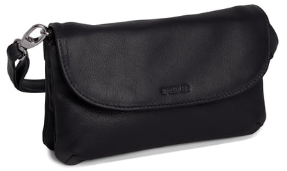 SADDLER Audrey Compact Leather Crossbody Bag & Clutch – Versatile & Stylish - Gift Boxed