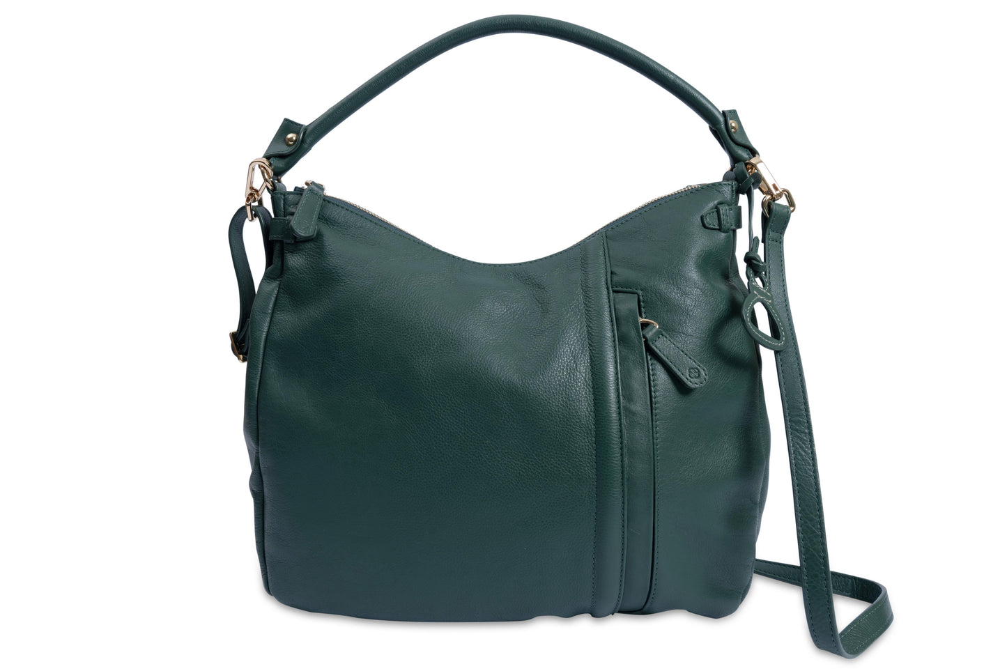 SADDLER "Julia" Real Leather Hobo Bag – Versatile, Stylish & Spacious Design