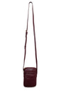 SADDLER "Margot" Real Leather Crossbody Zip Top RFID Phone Pouch - Gift Boxed