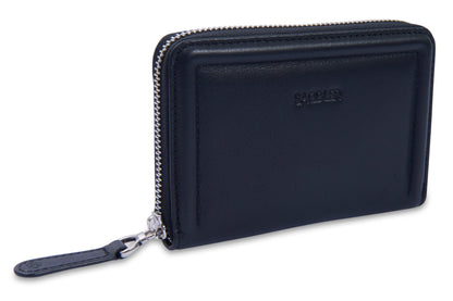 SADDLER "Annie" 3 Way Zipper RFID Real Leather Zipper Wallet (Gift Boxed)