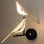 Double Chirpy LED Bird Nursery Wall Light - Hardwired Ambient