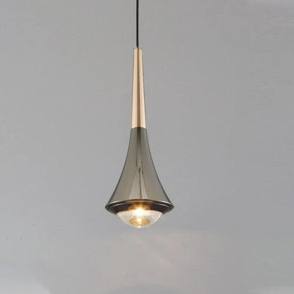 Dropping Pendant Light LED Integrated Adjustable Height Warm Light