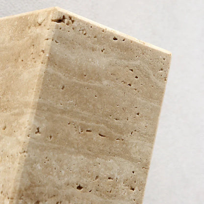 Travertine Wall Light Waterproof Indoor Outdoor Beige Brown