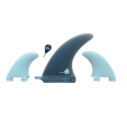 9ft Southern Swells Longboard Round Tail Clear Epoxy Finish (FINS Included)