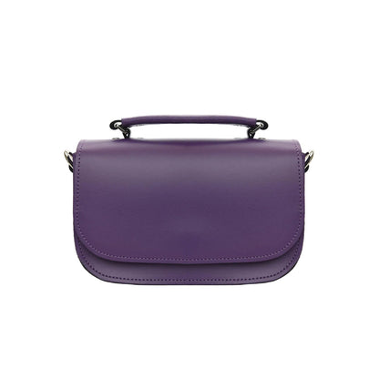 Aura Handmade Leather Bag - Purple