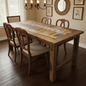 Recycled Teak Wood Dinning Table 180×80x80cm