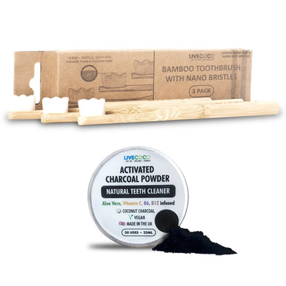 Teeth Cleaning Powder (Vitamins & Aloe Vera Infused)