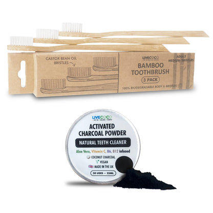 Teeth Cleaning Powder (Vitamins & Aloe Vera Infused)