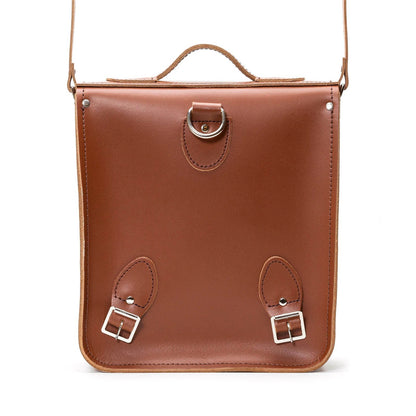 Handmade Leather City Backpack - Chestnut