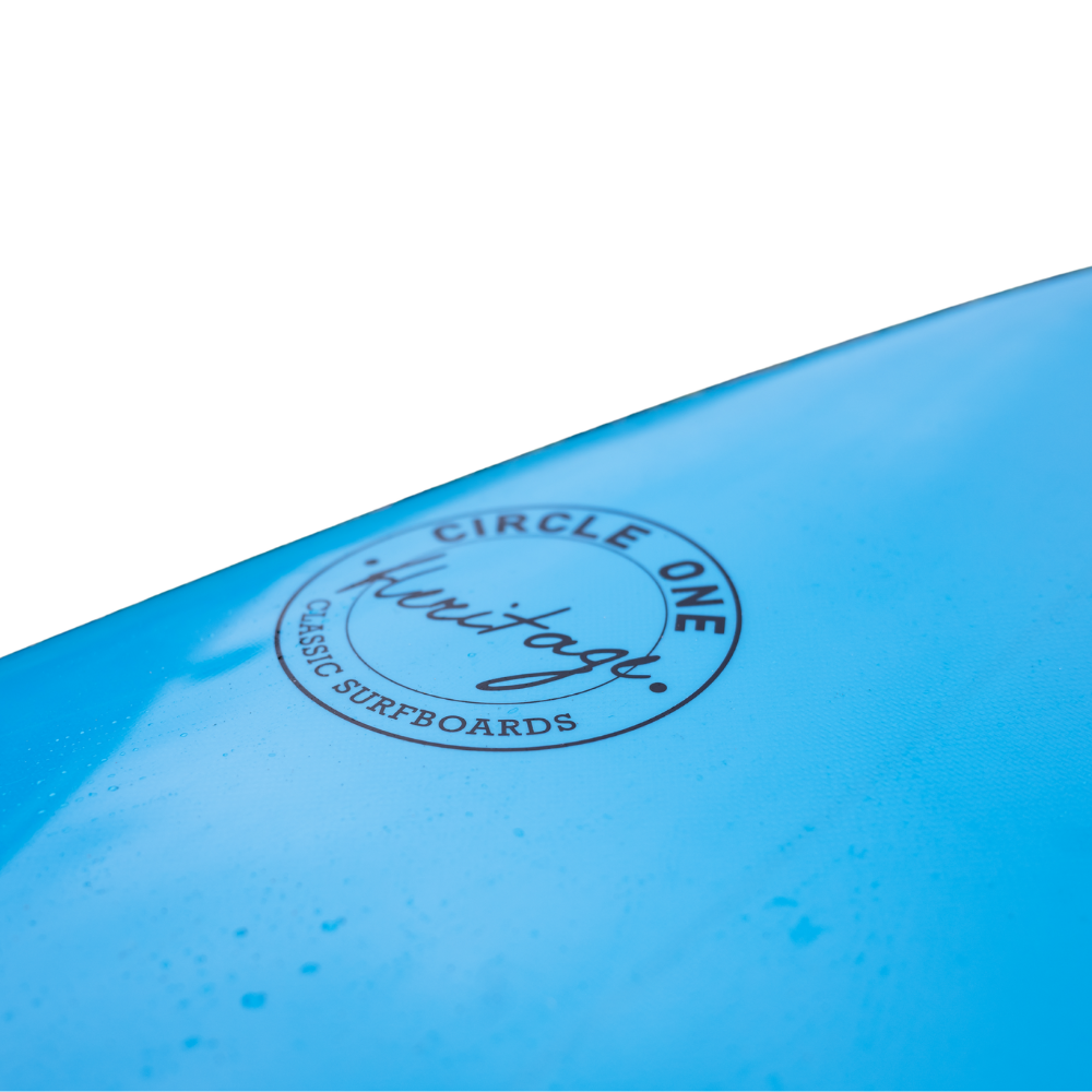 7' 6 Heritage Retro Mini Mal Surfboard in Gloss Tint