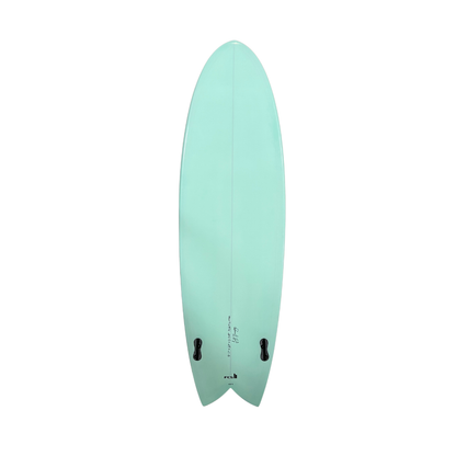 5' 11" Heritage Twin Fish in Gloss Tint