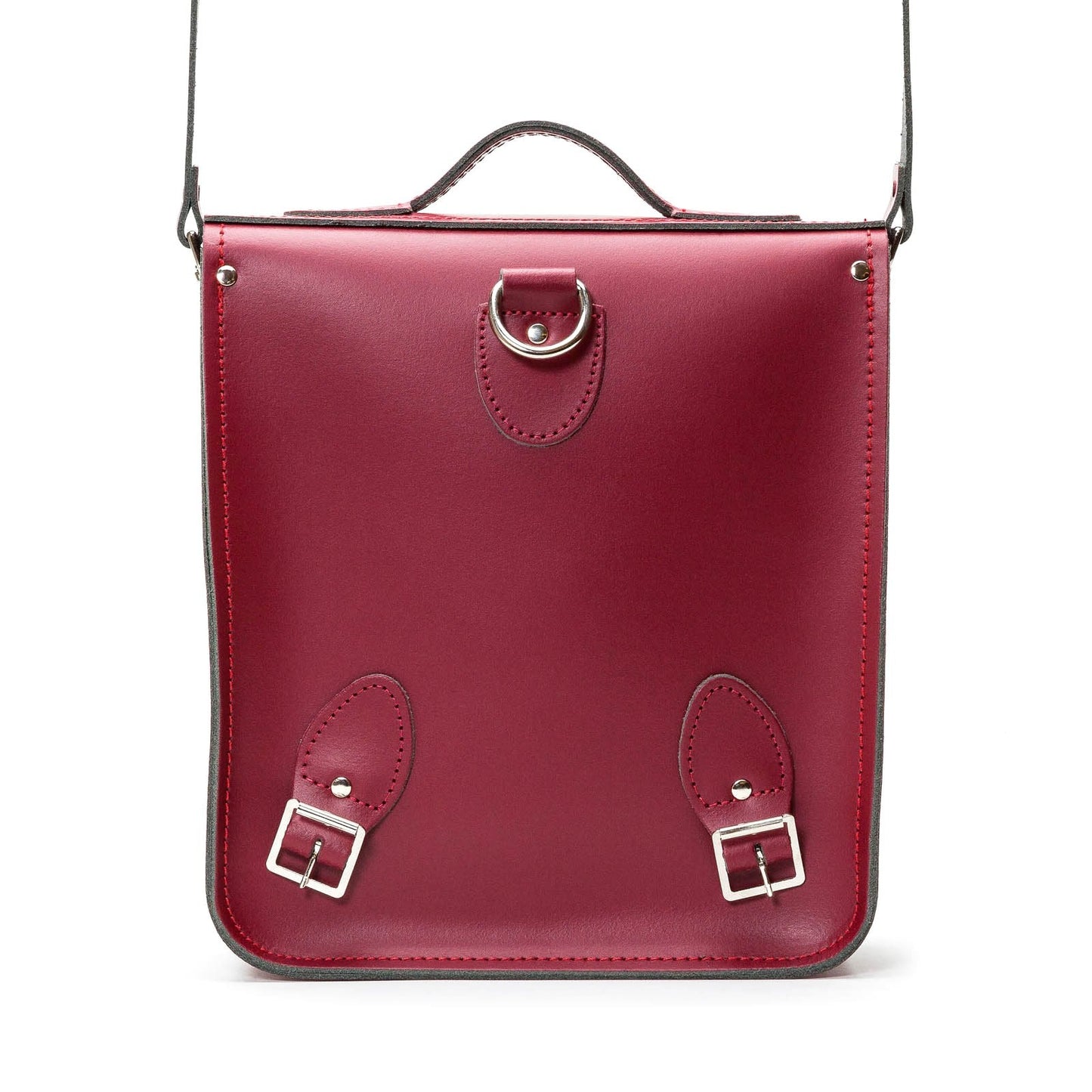 Handmade Leather City Backpack - Oxblood