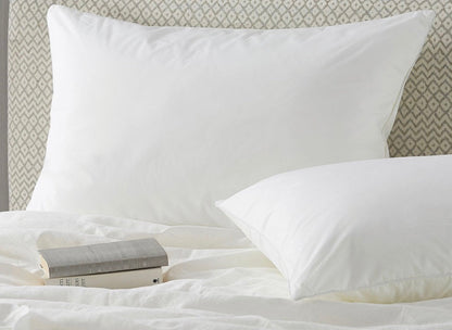 The Down Surround Pillow - White Duck Down & Feather - Premium Support & Comfort