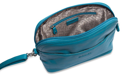 SADDLER BROOKLYN Leather Zip Top Handbag - Adjustable  Shoulder Strap, Multiple Pockets - RFID Protected