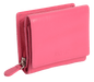 SADDLER CARLA Handmade Leather Compact Trifold Purse – RFID Protected | 5 Card Slots, ID Window & Zipped Coin Pocket | Gift Boxed