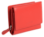 SADDLER CARLA Handmade Leather Compact Trifold Purse – RFID Protected | 5 Card Slots, ID Window & Zipped Coin Pocket | Gift Boxed