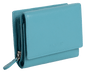 SADDLER CARLA Handmade Leather Compact Trifold Purse – RFID Protected | 5 Card Slots, ID Window & Zipped Coin Pocket | Gift Boxed
