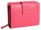 SADDLER EMILY Handmade Leather Mid-Size Wallet – RFID Protected | 10 Card Slots, Secure Tab Closure & Zipped Coin Pocket | Gift Boxed