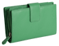 SADDLER GEORGIE Leather Double-Sided Purse - 13 Card Slots, Generous Space for Notes and Coins - RFID Protected